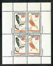 NEW ZEALAND 1981 Pigeon Flight miniature sheet. - 20190 - CTO