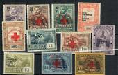 PORTUGAL 1936 Franchise Stamps issued to the Red Cross. Set of 12 x the 40c.. - 20200 - LHM
