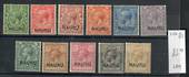 NAURU 1915 Geo 5th Definitives. Set of 11. Toning. - 20219 - Mint