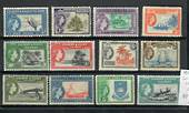 GILBERT & ELLICE ISLANDS 1956 Elizabeth 2nd Definitives. Set of 12. - 20224 - LHM