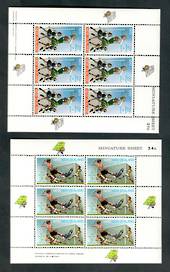 NEW ZEALAND 1970 Health. Set of 2 miniature sheets. - 20283 - UHM