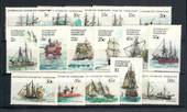 AUSTRALIAN ANTARCTIC TERRITORY 1979 Ships Definitives. Set of 16. - 20284 - UHM