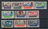 CAPE JUBY 1946 Definitives Craftsmen. Set of 10. Fine lightly hinged and well centred. - 20291 - FU