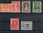 CAPE JUBY 1926 Red Cross. Short set of 8 to the 25c plus the express. Includes the higher catalogued items. - 20292 - LHM
