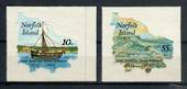 NORFOLK ISLAND 1975 150th Anniversary of theSecond Settlement. Set of 2. - 20305 - UHM