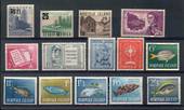 NORFOLK ISLAND 1960-1963. Complete run in mint from the 1960 overprints to the 1963 Fish. - 20325 - Mint