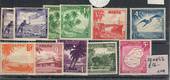 NAURU 1963 Definitives Birds and Flowers. Set of 8 plus extra colours 1/2d and 1d. - 20334 - LHM