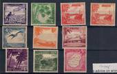 NAURU 1954 Definitives. Set of 9. - 20346 - Mint