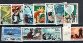 AUSTRALIAN ANTARCTIC TERRITORY 1966 Definitives. Set of 11. Hinge remains. - 20347 - Mint