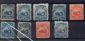 COSTA RICA 1863 Selection of earlies including private overprints and official as referred to in Scott. - 20361 - Mint