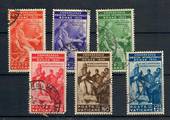 VATICAN CITY 1935 International Medical Congress. Set of 6. The 75L has a dull corner and will need to be replaced. (SG £55). Th