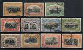 ROUMANIA 1906 Forty Years Rule of the Prince and King. Set of 10. - 20375 - Used
