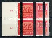 GREAT BRITAIN Post Office Training School pair. - 20377 - Cinderellas