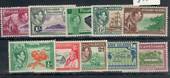 PITCAIRN ISLANDS 1940 Geo 6th Definitives. Set of 10. Very lightly hinged. - 20418 - LHM