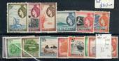 TRISTAN DA CUNHA 1954 Elizabeth 2nd Definitives. Set of 14. - 20422 - LHM