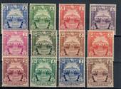 BURMA 1948 First Anniversary of the Murder of AngSan and His Ministers. Set of 12. - 20451 - Mint