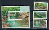 SOUTH AFRICA 1992 Environmental Conservation. Set of 3 plus miniature sheet issued by the Philatelic Foundation. See note in SG.