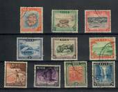 NIUE 1950 Definitives. Set of 10. - 20513 - FU