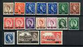 British Postal Agencies in Eastern Arabia 1960 Elizabeth 2nd Definitives. Set of 15. - 20539 - UHM