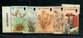 GUERNSEY 1988 Bicentenary of Joshua Gosselin's Flora Sarniensis. Set of 6. - 20548 - UHM