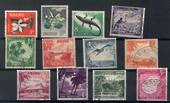 NAURU 1954 Definitives. Set of 9. - 20568 - FU