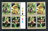 CYPRUS 1981 Orchids. Block of 4. - 20584 - UHM