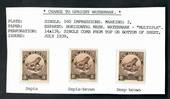NEW ZEALAND 1935 Pictorial 8d Brown. Upright Watermark. Three shades including unlisted Deep Brown - 20621 -