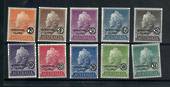 CHRISTMAS ISLAND 1958 Elizabeth 2nd Definitives. Set of 10. - 20637 - Mint