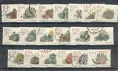 SOUTH AFRICA 1988 Definitives Succulents. Set of 18 and the extra stamp issued on 1/4/93. - 20754 - VFU