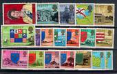 JERSEY 1976 Definitives. Set of 19. Face value £5. - 20845 - LHM