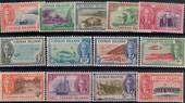 CAYMAN ISLANDS 1950 Geo 6th Definitives. Set of 13. Light hinge remains. - 20877 - Mint