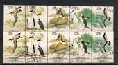 AUSTRALIAN ANTARCTIC TERRITORY 1983 Regioal Wildlife. Strip of 5. - 20922 - CTO