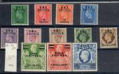 BMA ERITREA 1948 Geo 6th Definitives. Set of 12. - 20945 - UHM