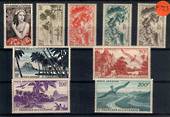 FRENCH POLYNESIA 1948 Definitives. Set of 24. - 20956 - Mint