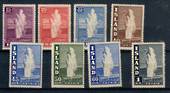 ICELAND 1938 Geyser Definitives. Set of 8. - 20972 - Mint