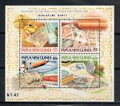 PAPUA NEW GUINEA 1985 Centenary of the Papua New Guinea Post Office. Miniature sheet. - 20973 - UHM