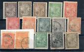 MADAGASCAR 1903 Definitives. Set of 15. Mixed mint and used. - 20975 - Mixed