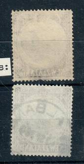 NEW ZEALAND 1935 Pictorial 4d Mitre Peak. Paper variations. .091mm and .080mm (whiter). - 20985 - UHM