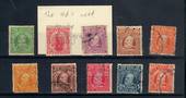 NEW ZEALAND 1909 Edward 7th Definitives. Set of 10. - 20989 - FU