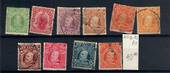 NEW ZEALAND 1909 Edward 7th Definitives. Set of 10. Good used. - 20990 - Used