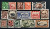 NEW ZEALAND 1935 Pictorials. Set of 15. - 20994 - Used
