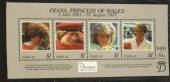 TOKELAU ISLANDS 1998 Diana, Princess of Wales Commoration. Miniature sheet. - 21057 - UHM