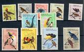 PAPUA NEW GUINEA 1964 Birds. Set of 11. - 21061 - UHM