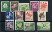 NORFOLK ISLAND 1960 Definitives. Set of 13. - 21068 - LHM