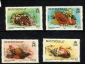 MONTSERRAT 1984 Marine Life. Set of 4. Scott 543-546 $US 6.90. - 21115 - UHM