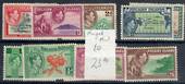 PITCAIRN ISLANDS 1948 George 6th Definitives. Set of 10. - 21119 - LHM