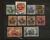 GERMANY 1934 Hindenburg Memorial. Set of 6. Small tone spot on the lowest value (3pf) (cv £5.25). - 21168 - UHM