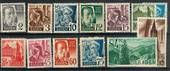 FRENCH OCCUPATION OF GERMANY BADEN 1947 Definitives. Set of 13. - 21173 - UHM