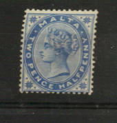 MALTA 1885 Victoria 1st Definitive 2½d Blue. Good perfs. - 21193 - Mint