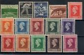 NETHERLANDS 1944 Definitives. Set of 15. - 21203 - Mint